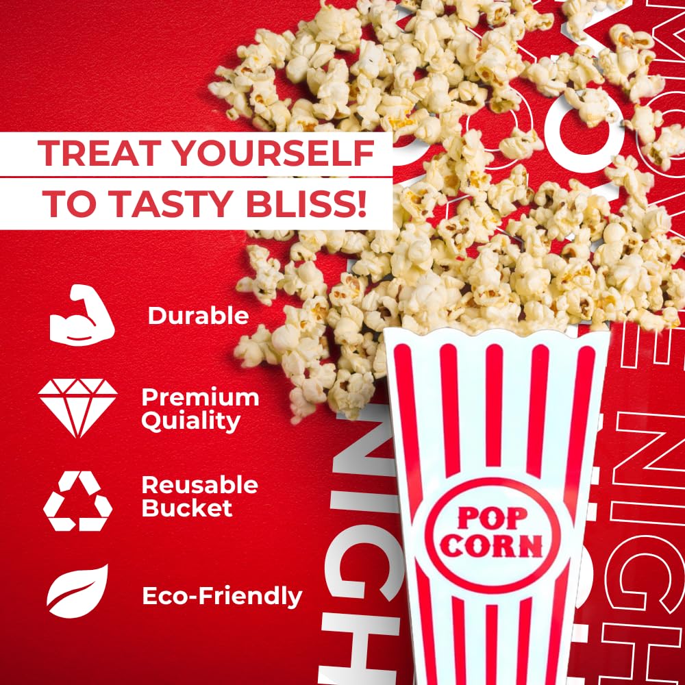 Movie Night Popcorn and Candy Gift Basket - Keto Cravings Gift Basket - Perfect for a Cozy and Fun Evening at Home or the Theater with Family