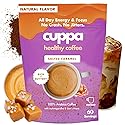 Cuppa Salted Caramel Mushroom Coffee with Adaptogens & Superfoods - Lion’s Mane, Ashwagandha & Cordyceps. Adaptogens + MCT to support natural energy