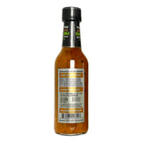 Hell Fire Detroit Beer Habanero Scorpion Hot Sauce (Extra hot), Crafted with Fresh, Fire-Roasted Habanero and Trinidad Scorpion Chile Peppers