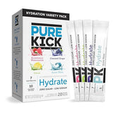 Pure Kick Hydration Drink Sticks - Hydration Variety Pack 20ct