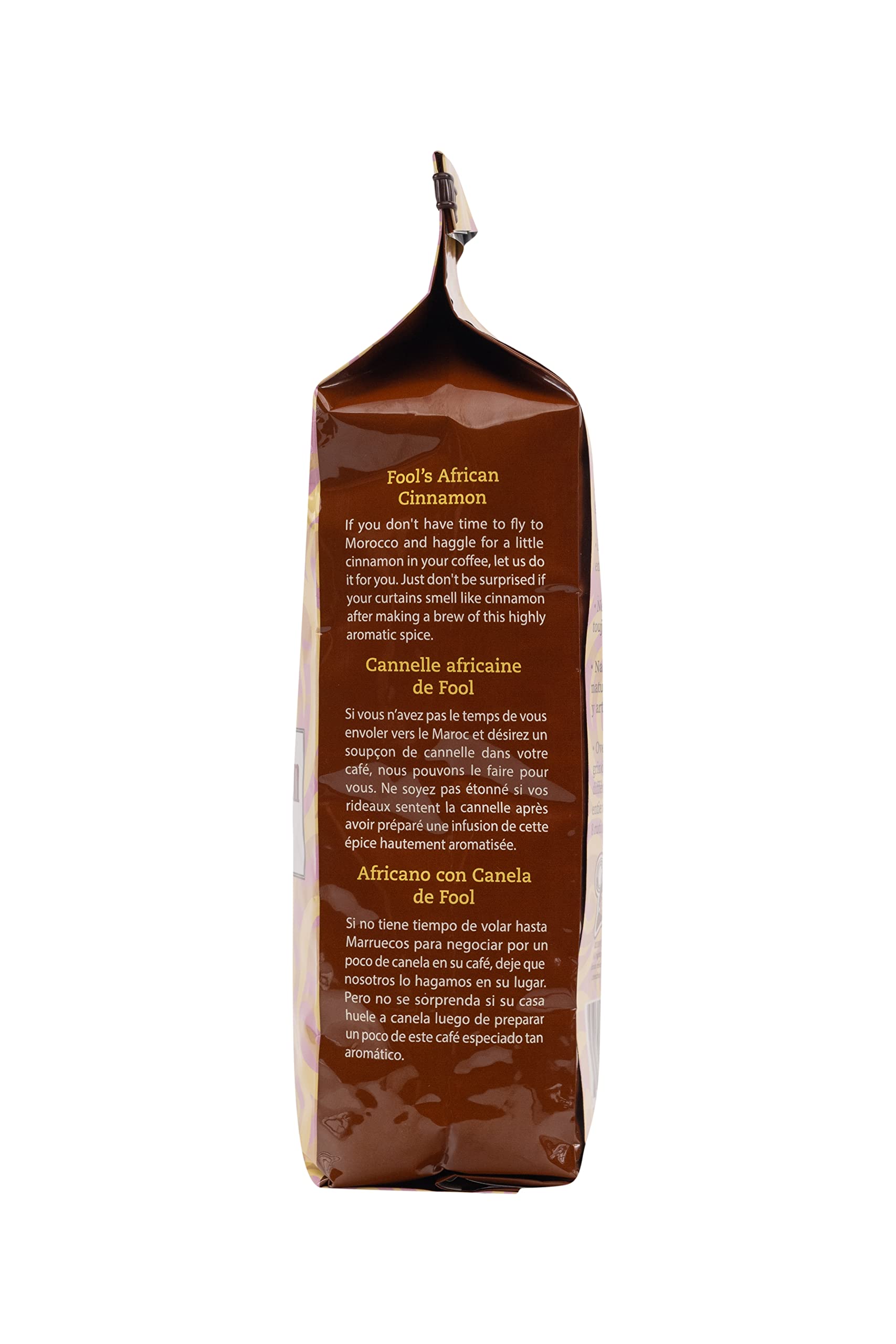 Coffee Fool's Decaf African Cinnamon (Strong Drip Grind)