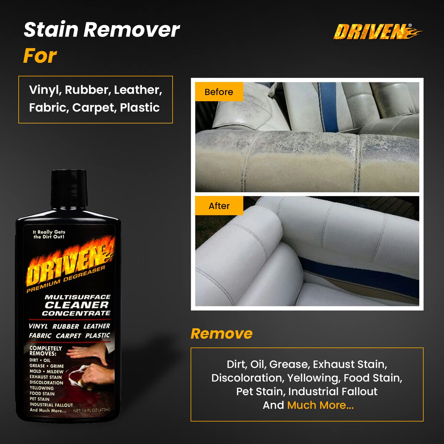 DRIVEN MultiSurface Cleaner Concentrate