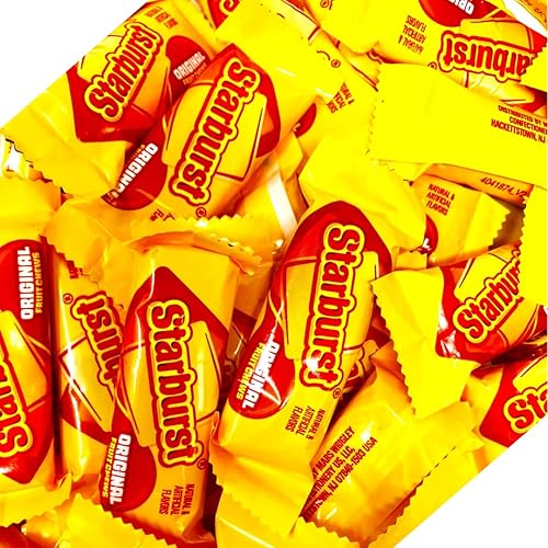 Fruit Chews Fun Size Candy, 1lb (16oz) Bulk Bag, Individually Double Wrapped for Freshness and Easy Sharing, Perfect for Buffet Spreads, Birthdays