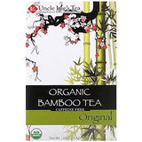 Uncle Lee's Organic Tea, Bamboo - Delicate & Refreshing Brew, Naturally Caffeine Free, Great for Hair, Skin & Nails, 18 Tea Bags
