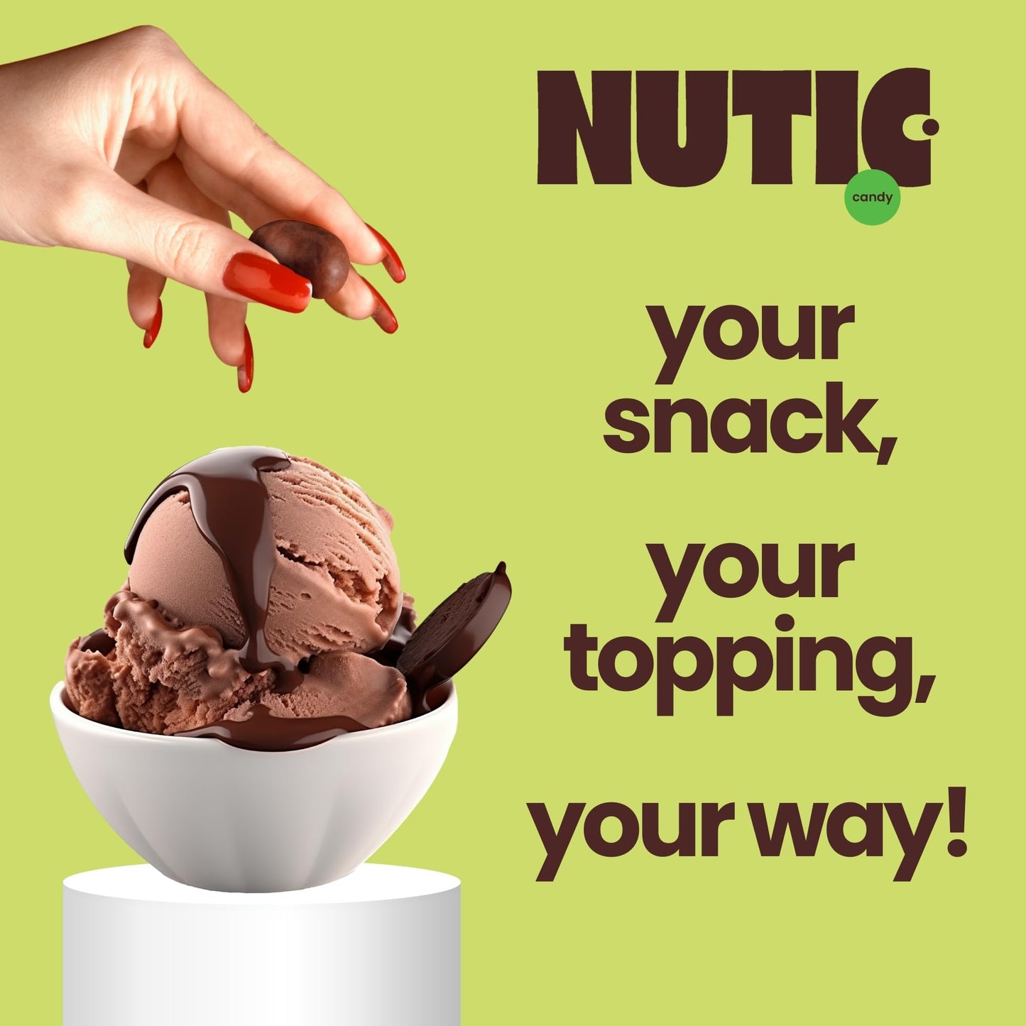 Nutic Milk Chocolate Covered Cashews - 1LB, Creamy Delights for Snacking & Gifting, Irresistible Chocolate-Covered Nuts for Holidays and Everyday