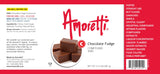 Amoretti - Chocolate Fudge Compound 8 oz - Natural Flavors, Shelf Stable Even After Opening, Certified Kosher, TTB Approved, Perfect for Baking
