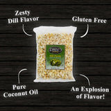 Palo Popcorn Dill Pickle Popcorn, 5-ounce bags (Pack of 6)