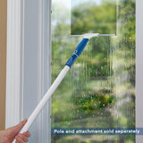 Unger 12” Glass & Surface Squeegee - Multipurpose Rubber Blade Squeegee for Shower Glass, Window Cleaning, Professional Grade Cleaning Tool for The