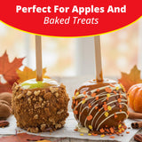 Concord Foods Caramel Apple Kit: Fall Favorite Treat - Indulge in Chewy Apples! Makes 10 Caramel Apples per Box, 5 oz