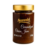 Sanniti Caramelized Onion Jam - Sweet & Savory Gourmet Spread - Perfect for Cheese Boards, Meats, and Sandwiches - 8.11 oz (230g) Jar