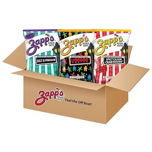 Zapp's Custom Kettle Potato Chip 3 Bag Bundle