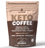 Rapidfire Ketogenic High Performance Instant Coffee Mix, Supports Energy and Metabolism, 15 Servings, brown, 7.93 ounce (pack of 1)