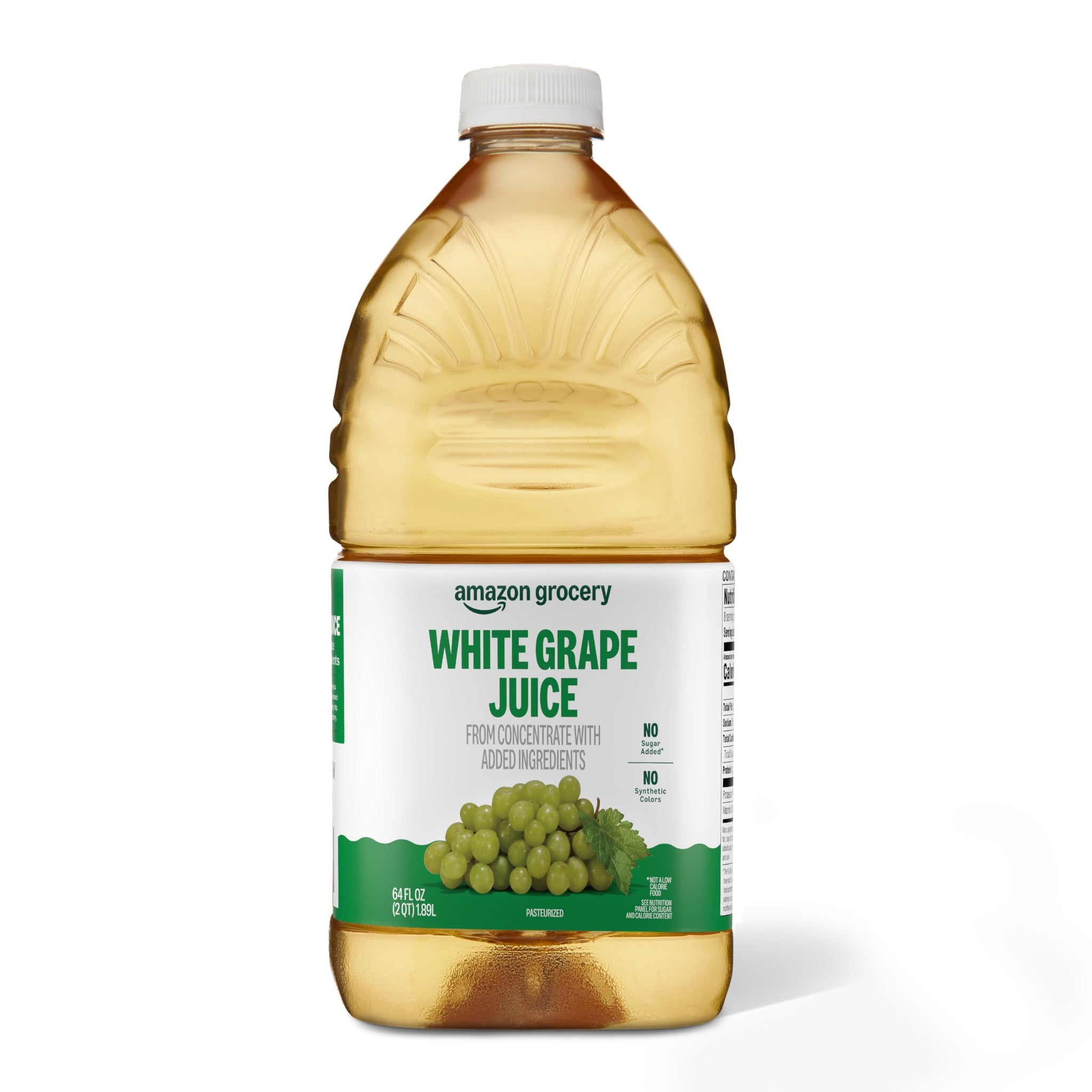 Amazon Grocery, White Grape Juice, 64 Fl Oz