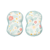 Bright Habits Sponge Set in Blossom Blue - Set of 2 Super Absorbent Washable Reusable Cleaning Sponges Made from Recycled Materials, Durable Eco