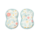 Bright Habits Sponge Set in Blossom Blue - Set of 2 Super Absorbent Washable Reusable Cleaning Sponges Made from Recycled Materials, Durable Eco