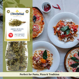 Oregano, Dried Sicilian Oregano on the Stem, Product of Italy, 1.4 oz (40 g), All Natural, Non-GMO, Product of Italy, L'Oro del Sud