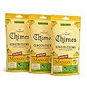 Chimes Ginger Chews 1.5 Oz. - Pack of 3 (Mango)