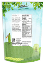Food to Live Organic Super Grains Blend, 5 Pounds - A Mix of Millet, Buckwheat, Red and White Quinoa. Non-GMO, Non-Irradiated, Vegan Superfood, Bulk