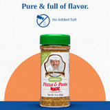 Chef Paul Prudhomme's Herbal Pizza and Pasta Magic Seasoning - Parmesan Cheese, Italian Herbs & Spices - No Salt & MSG-Free - Ideal for Pizza, Pasta