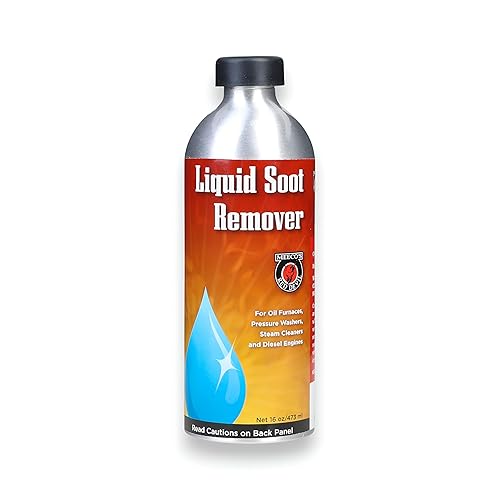 Meeco's Red Devil 15 Liquid Soot Remover - Fuel Oil Additive for Oil-Burning Furnaces & Diesel Engines (16 fl oz) - Made in The USA