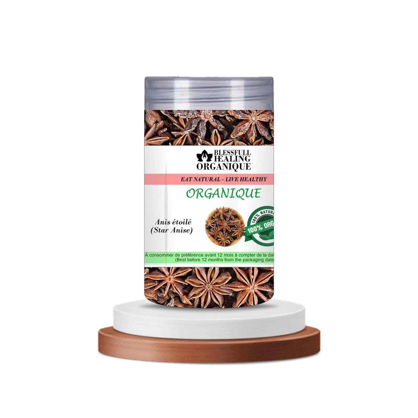Blessfull Healing Organic Star Anise 30 Gram