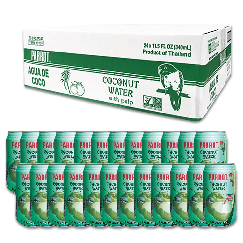 Parrot Coconut Juice, 11.5-ounce (Pack of 12)