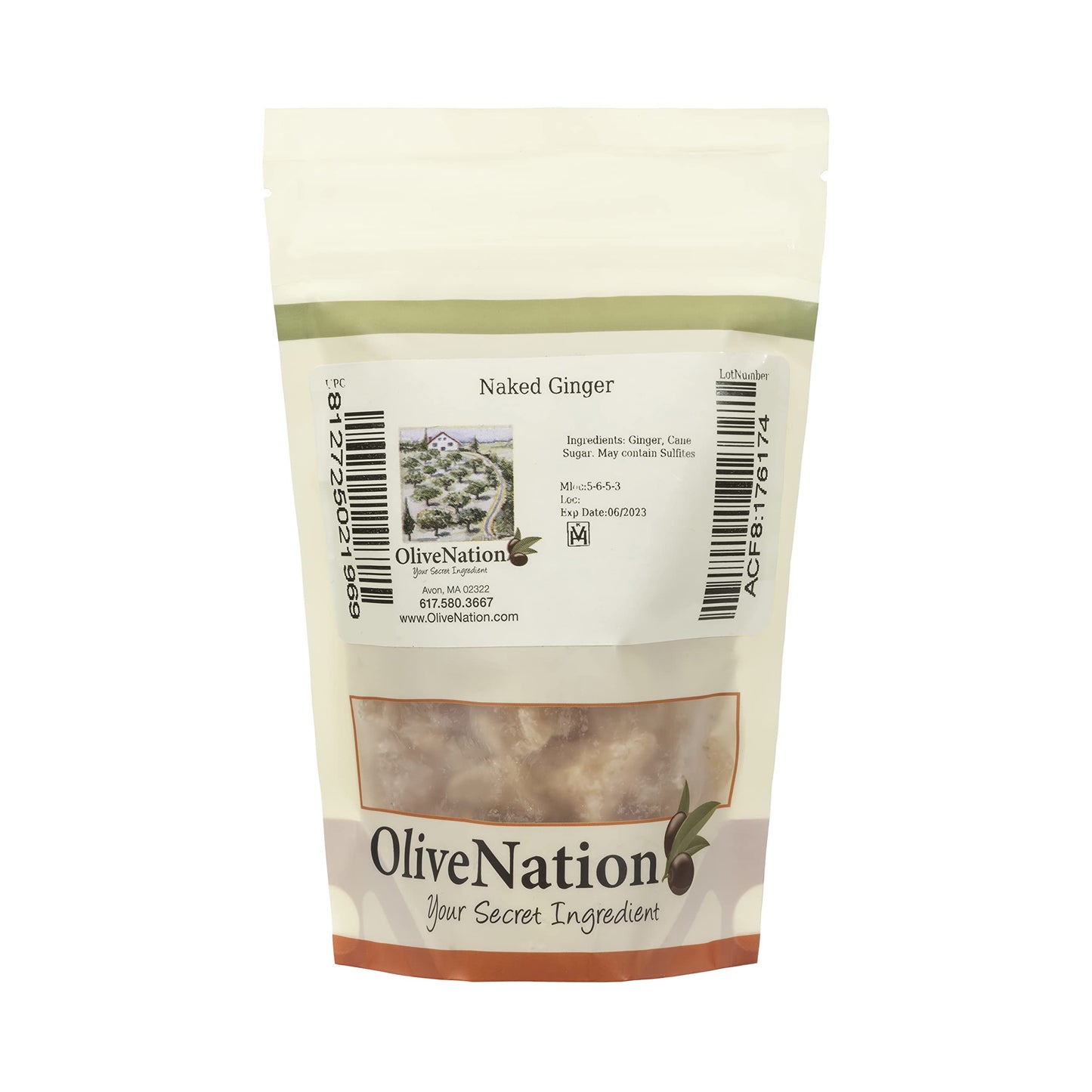 OliveNation Naked Ginger, Diced - 32 oz