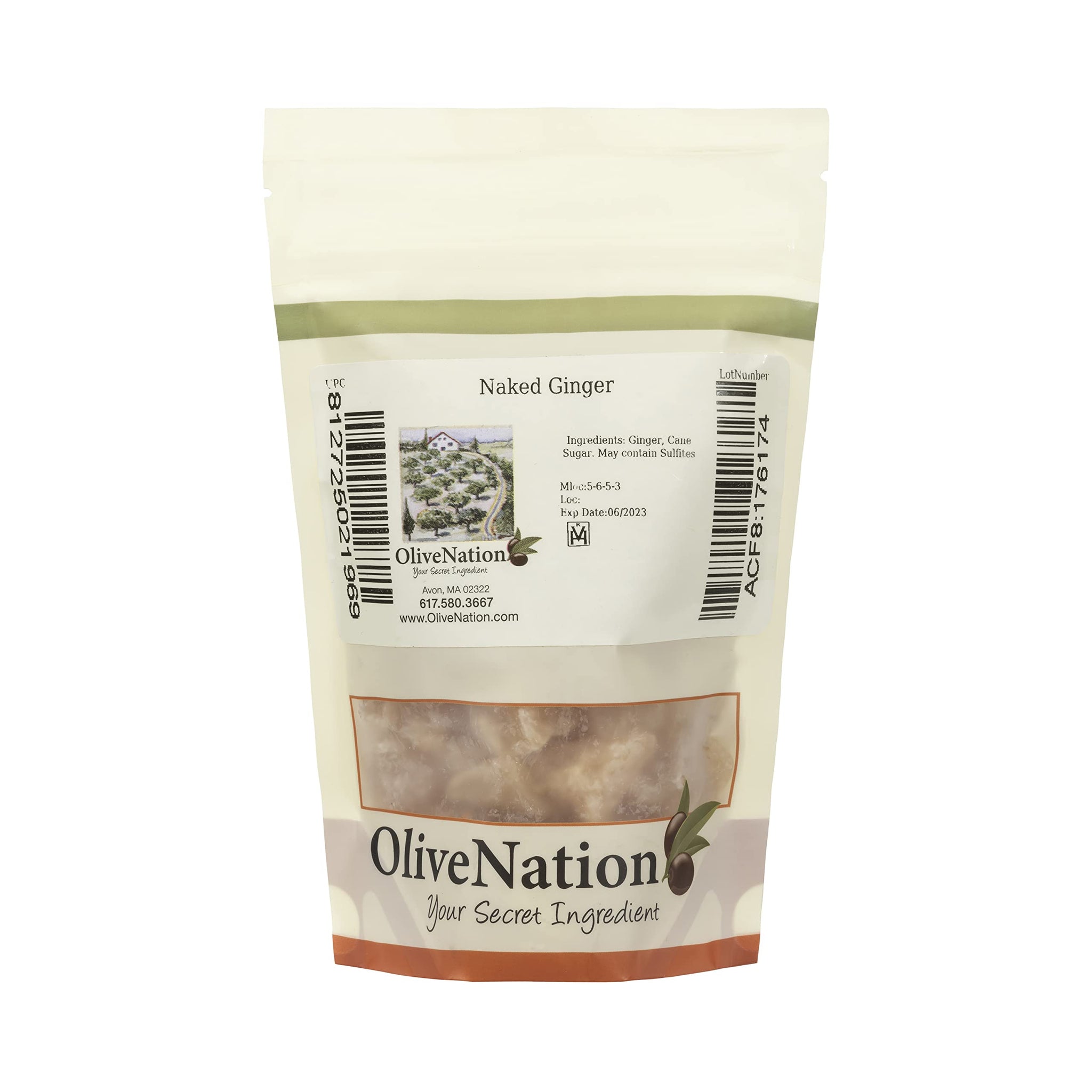 OliveNation Naked Ginger, Diced - 32 oz