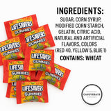 LifeSavers Gummies Candy - Assorted Fruity Flavors - Delicious Gummy Candy Assortment for Birthdays, New Year, Christmas, Valentines Day, Pinata