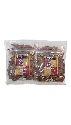 Trader Joe's Sweet and Spicy Pecans 5 oz - PACK OF 2
