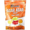 Agar Agar Powder 16 oz - Vegan (Vegetarian) Gelatin - Non GMO, Gluten Free and Nutrient Rich - Substitute for Beef Mix - Unflavored.