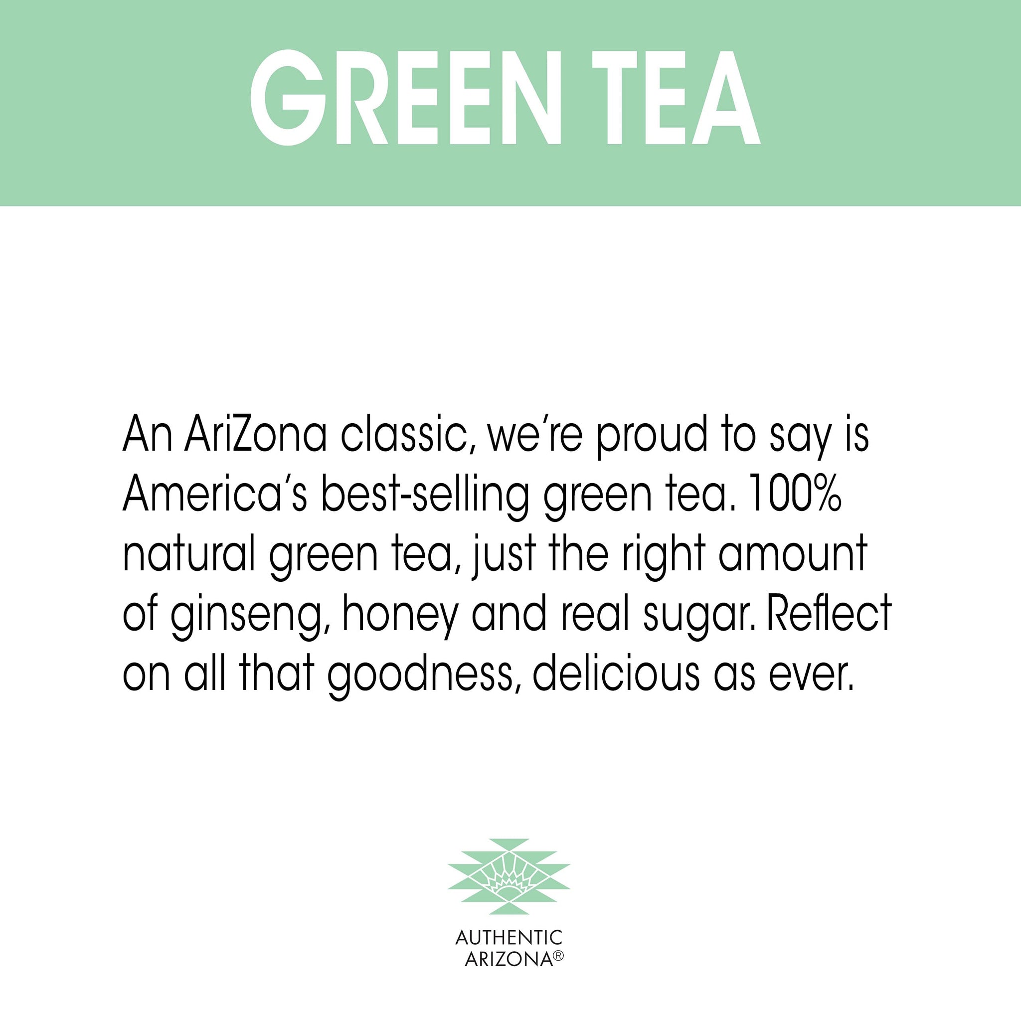 AriZona Green Tea with Ginseng and Honey, 20 Fl Oz (Pack of 24)