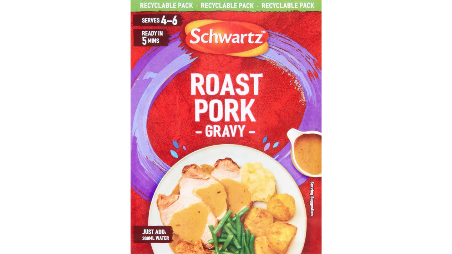 Schwartz Roast Pork & Sage Gravy Mix (25g)