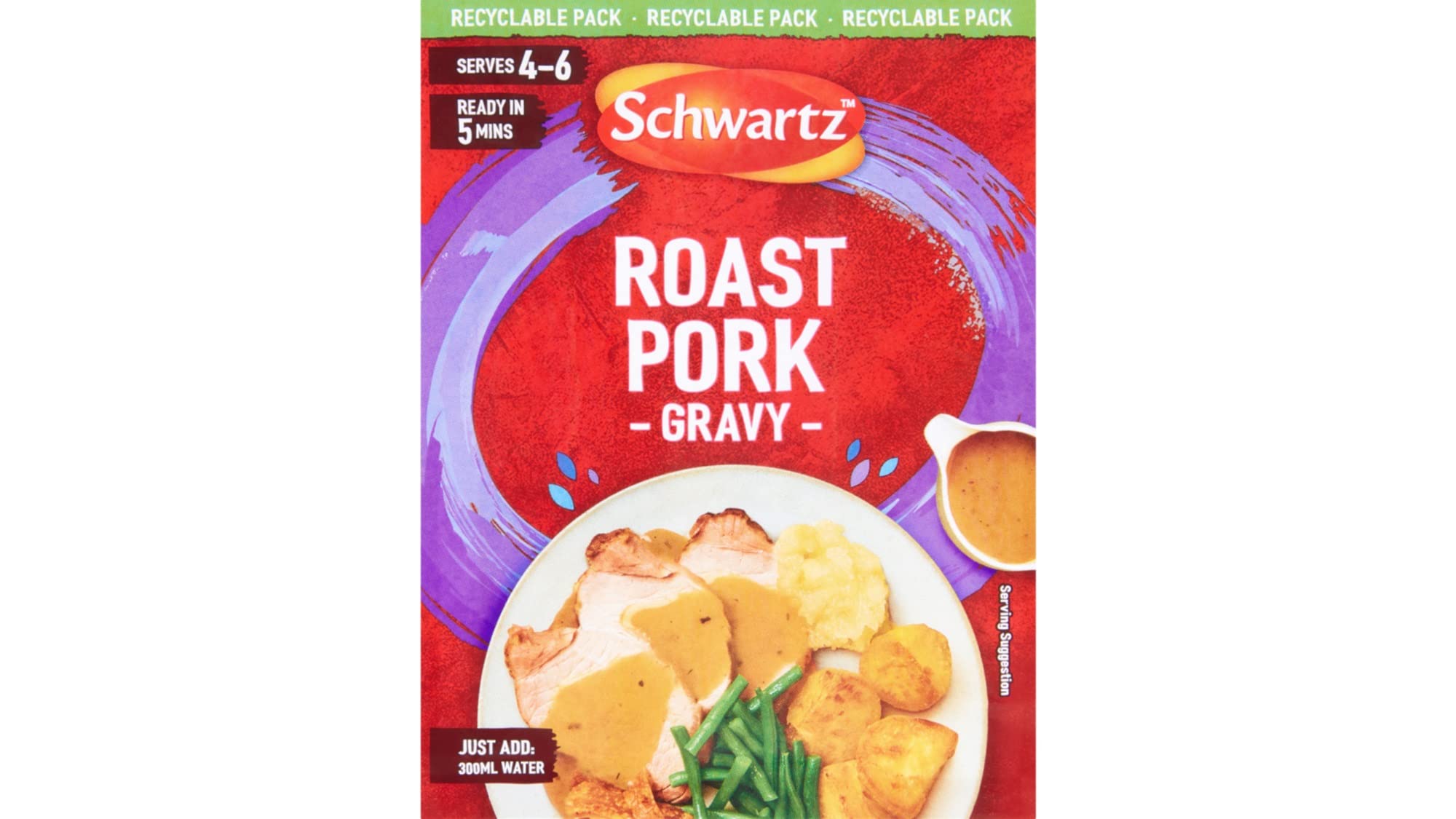 Schwartz Roast Pork & Sage Gravy Mix (25g)