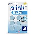 Plink Fizzy Drain Cleaner and Freshener, Prevents Drain Clogs and Buildup, Removes Odors from Bathroom and Kitchen Sinks, Septic-Friendly, Made in the