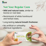 Sayan Sugar Free All Natural Gum, Siberian Pine Tree Resin and Beeswax Chewing Gum for Fresh Breath, Vegetarian, Non-GMO, No Sugar, Gluten Free