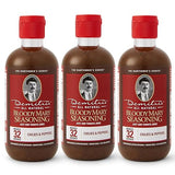 Demitri's Bloody Mary Seasoning Chilies & Peppers - Spicy Bloody Mary Mix - Concentrated Mixer - Bold Rich Flavor - Perfect for Home Brunch Parties