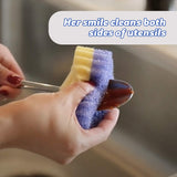 Scrub Daddy Scrub Mommy - Scratch-Free Multipurpose Dish Sponge - BPA Free & Made with Polymer Foam - Stain & Odor Resistant Kitchen Sponge (1 Count)