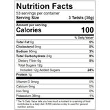 Red Vines Twists, Black Licorice Flavor, 3.5LB Bulk Tub, Old Fashioned Soft & Chewy Candy