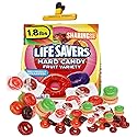 LifeSavers Hard Candy, Assorted, Individully Wrapped, Bulk, 1.8 Lbs, 10 FLAVOR MEGA ASSORTMENT! Watermelon, Pineapple, Cherry, Apple, Mango, Fruit