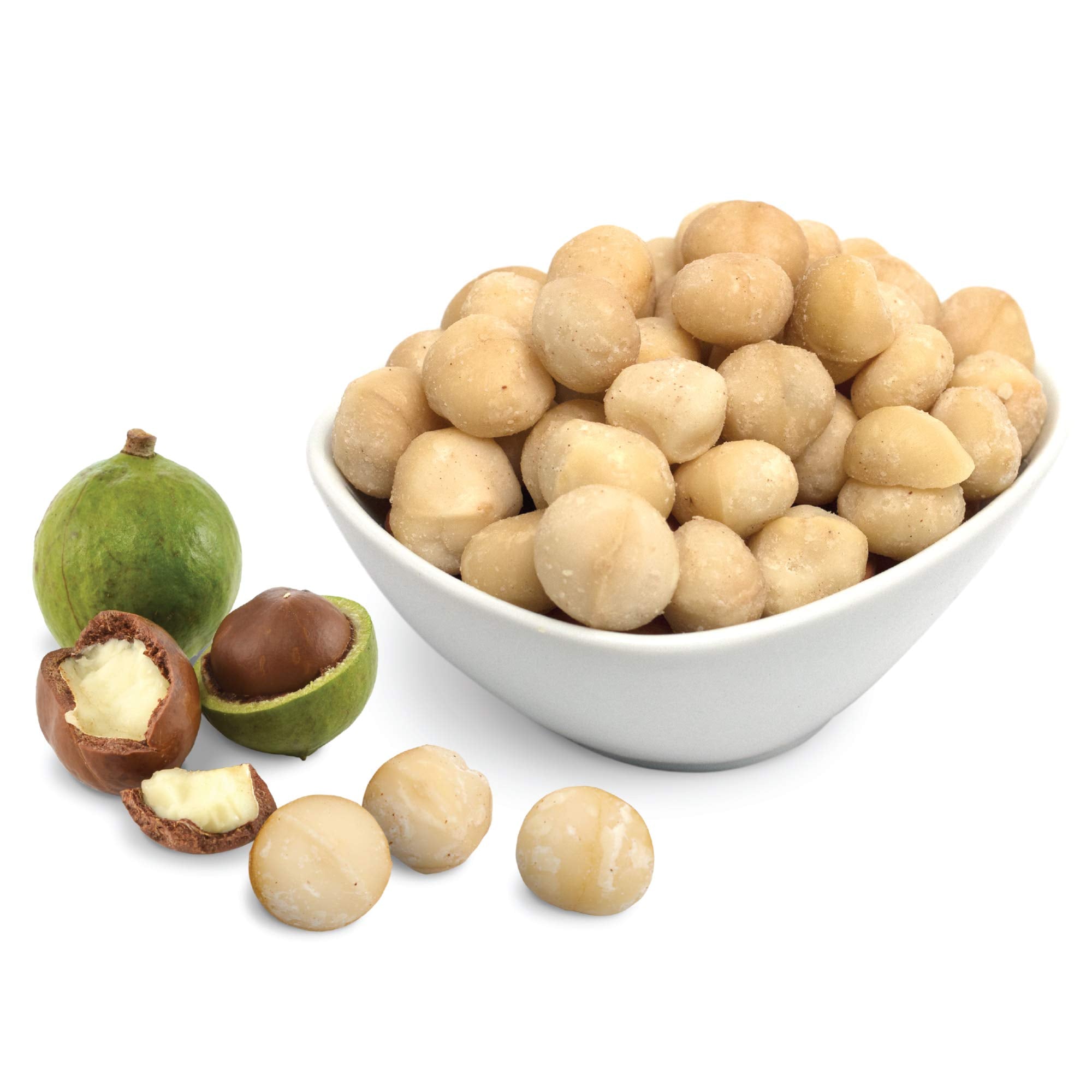 Sunfood Superfoods Raw Organic Macadamia Nuts - Macadamia Nuts Unsalted for Milk, Baking, Cooking, Trail Mix, Cookies, & More, USDA Organic, Vegan