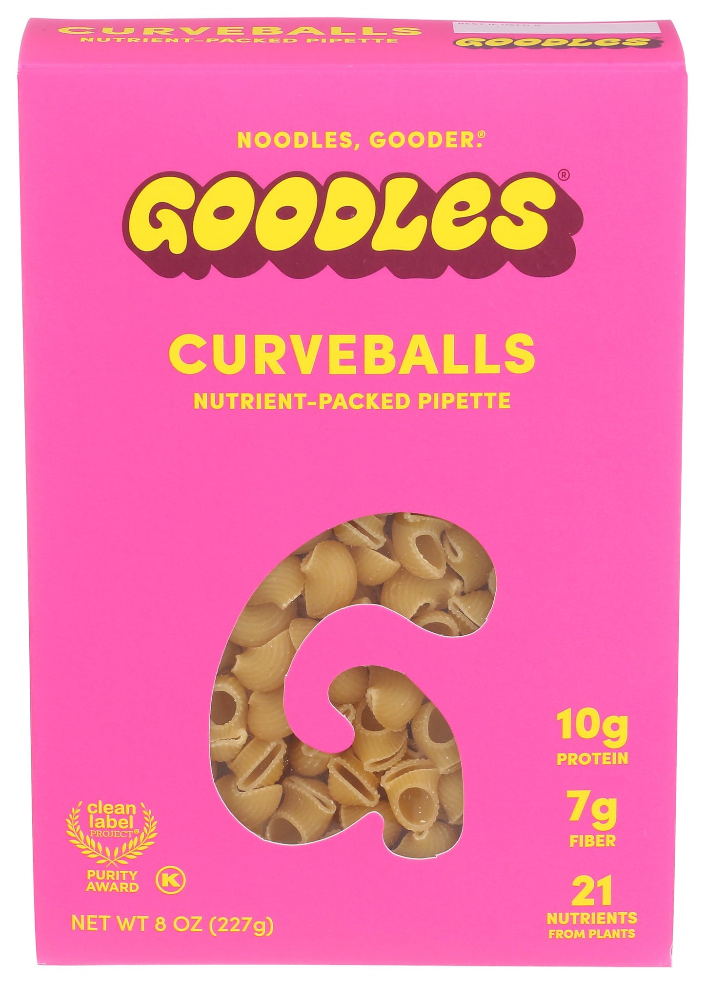 Goodles Curveballs Pasta, 8 OZ
