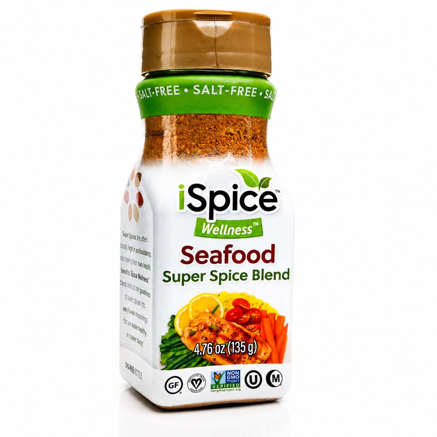 iSpice Salt Free Seasoning,100% Sodium Free Beef, Chicken, Meat Sauce, Pork, Vegetable, Salad and Seafood Seasonings Gift Sets 100% Fat Free| Pack