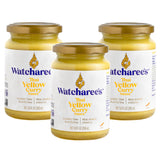 Watcharee's Thai Curry Simmer Sauces - Yellow Curry Kaeng Kari | Authentic Thai Recipe, Vegan, Non-GMO, Gluten-Free - 3 Pack (9.8 fl oz Each)