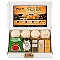 Pie Oh My Artisan Pizza Night Kit - 3 Pizza Dough Balls with Mozzarella, Tomato Basil Sauce, Pesto, Parmesan, Oregano & Hot Honey