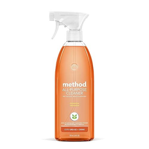 Method All-Purpose Cleaner, Clementine, 28 Ounce, 1 pack, Packaging May Vary