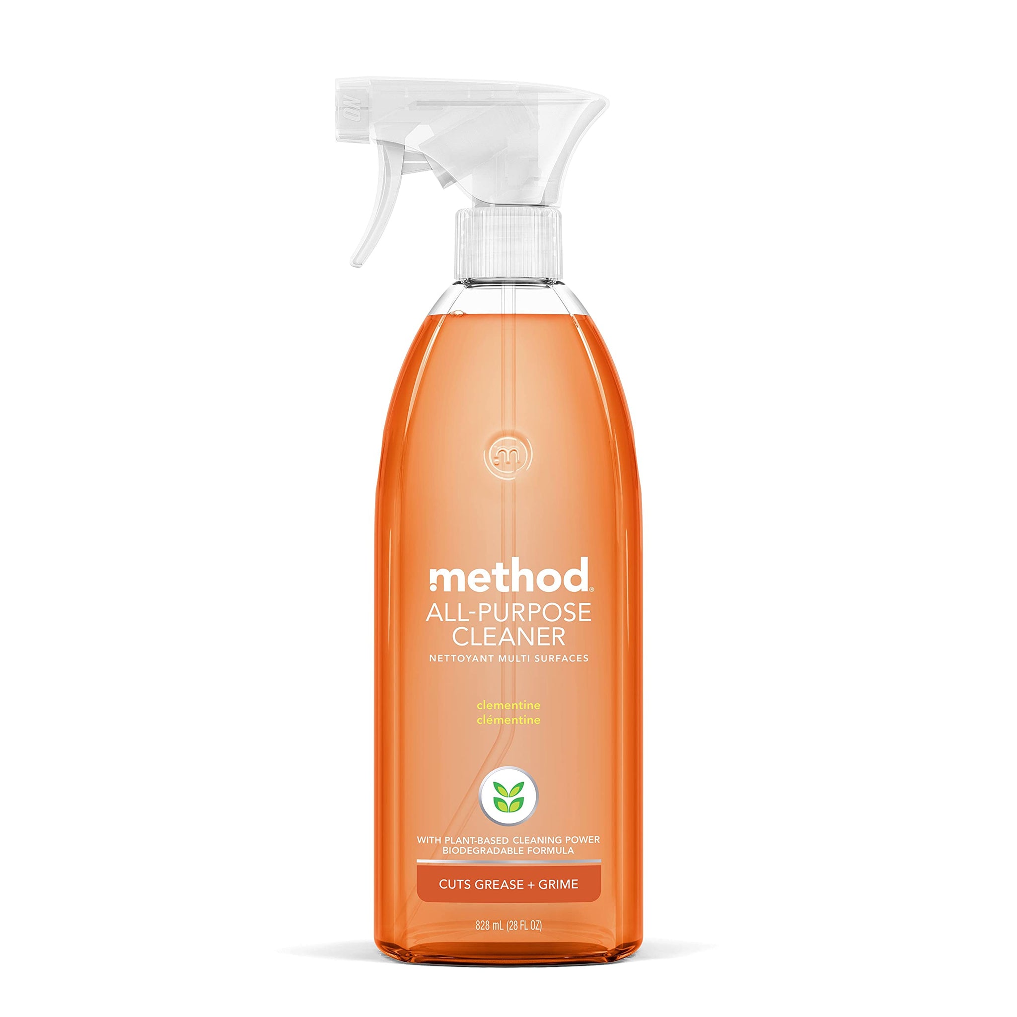 Method All-Purpose Cleaner, Clementine, 28 Ounce, 1 pack, Packaging May Vary