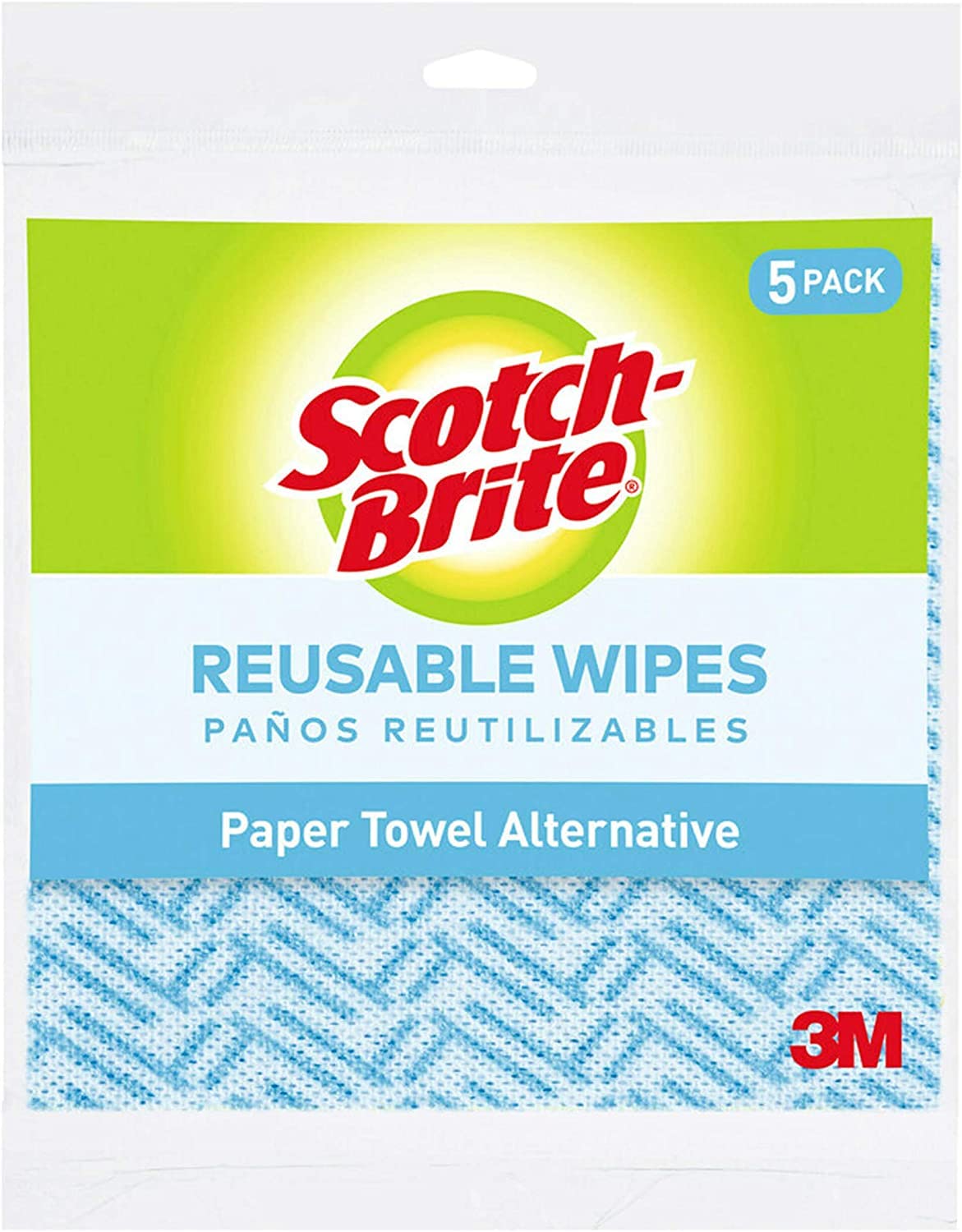 Scotch-Brite Kitchen Wipe 5 Count (Pack of 12), 60 Total