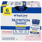 Topcare, Strawberry Nutrition Shake Bottle, 48 Fl Oz
