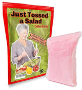 JUST TOSSED A SALAD Gourmet Cotton Candy - 1 ounce - Strawberry Flavor - Gluten Free - Made in the USA
